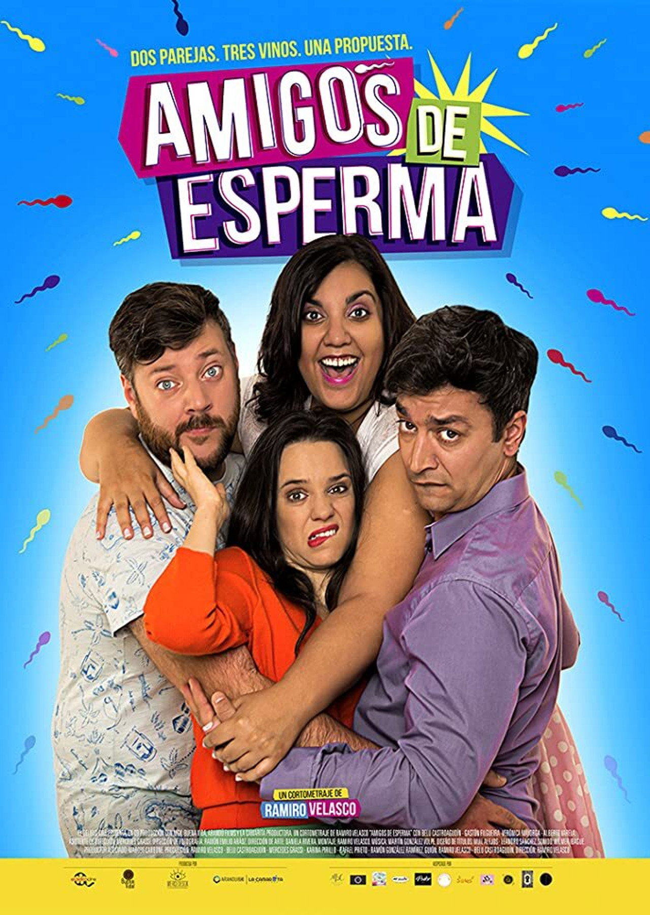 Amigos de esperma filmaffisch