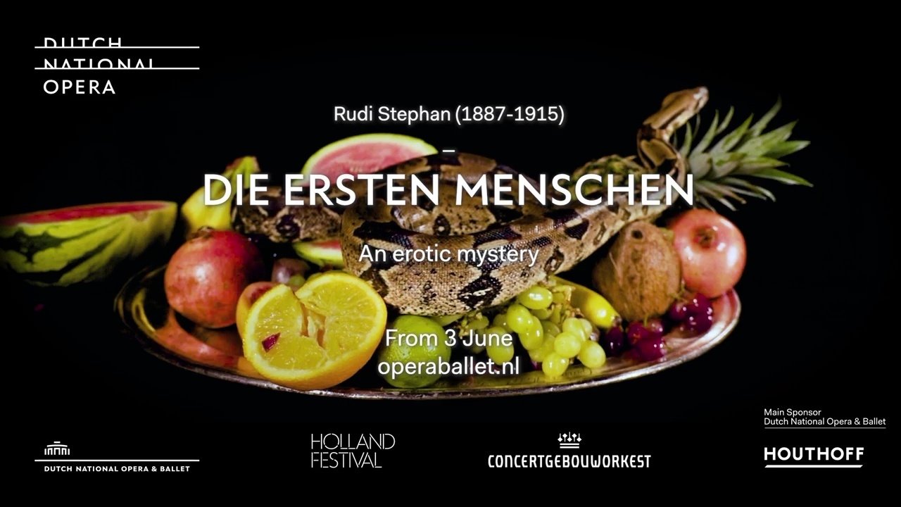 Rudi Stephan: Die ersten Menschen