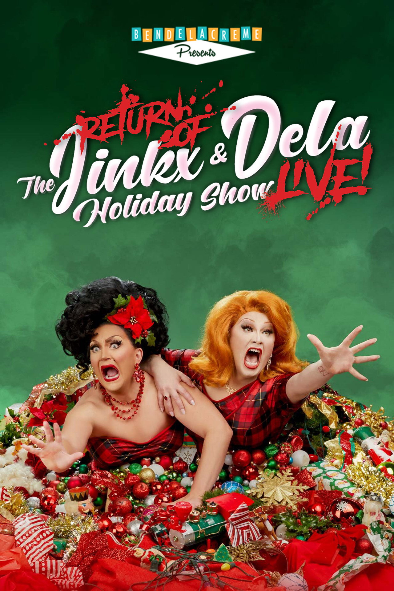 The Return of the Jinkx and DeLa Holiday Show Live! filmaffisch
