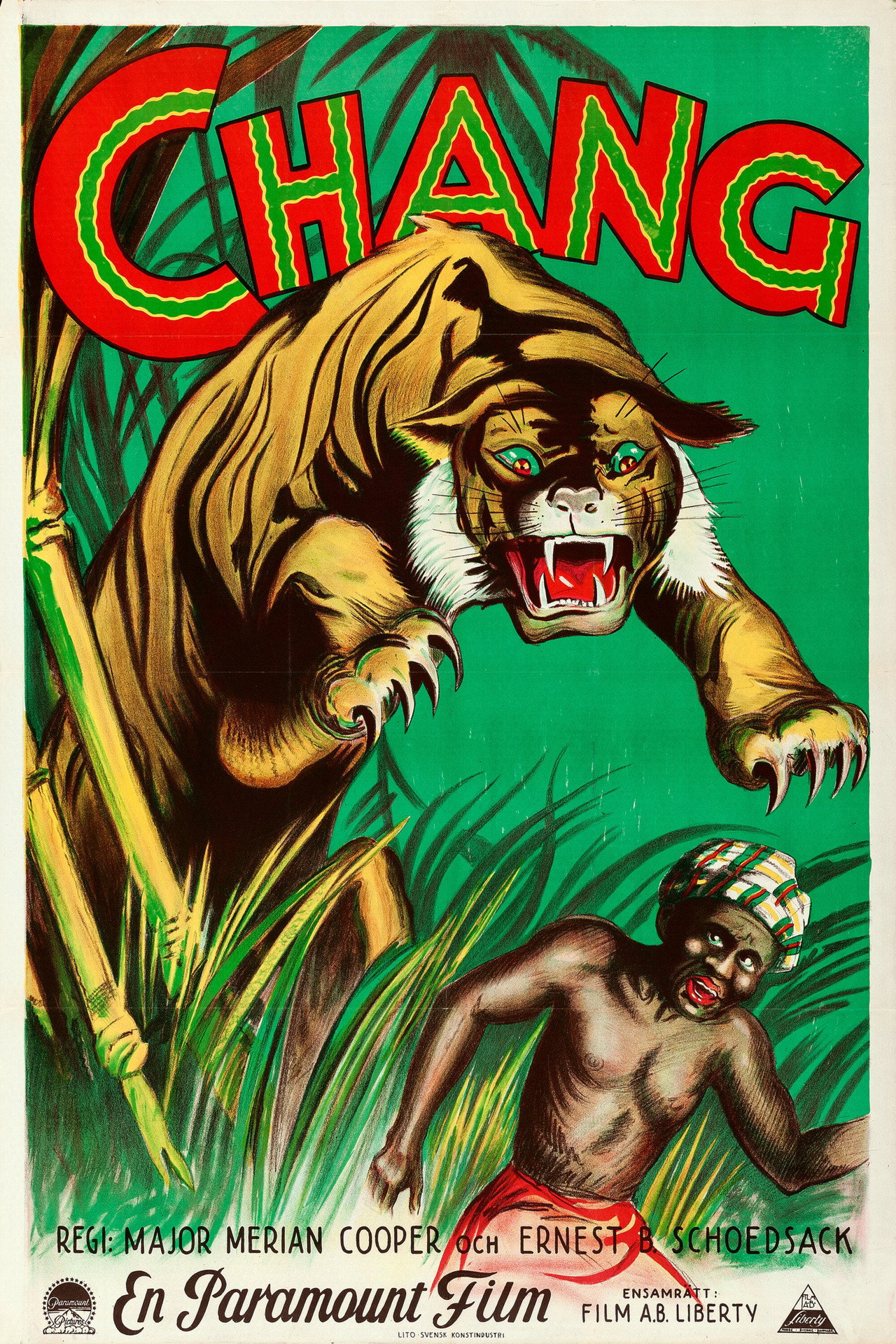 Chang: A Drama of the Wilderness filmaffisch