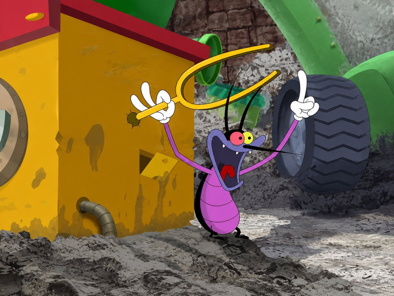Taška – Oggy a švábi