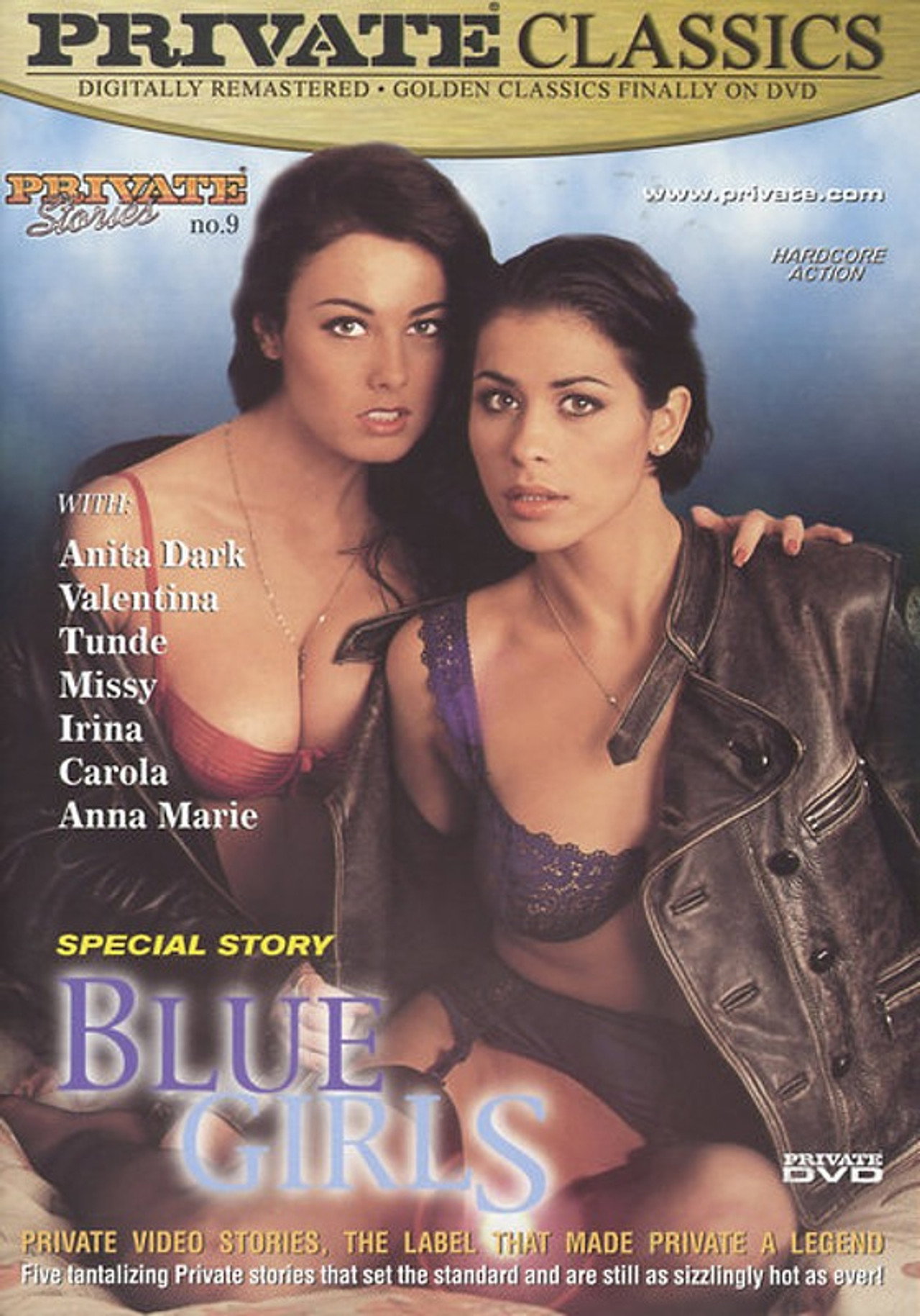 Private Stories 9: Blue Girls Backdrop