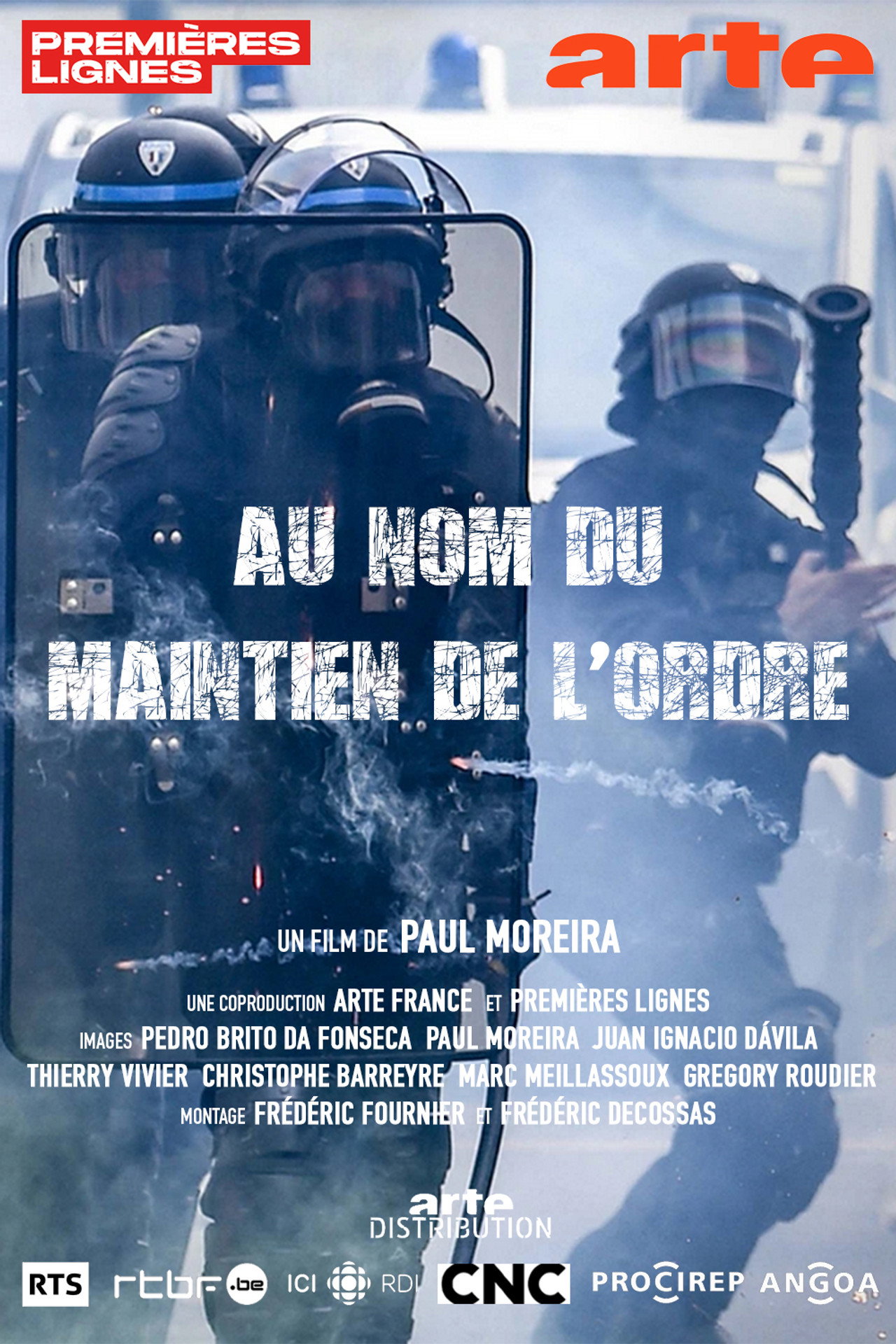 Au nom du maintien de l'ordre affisch