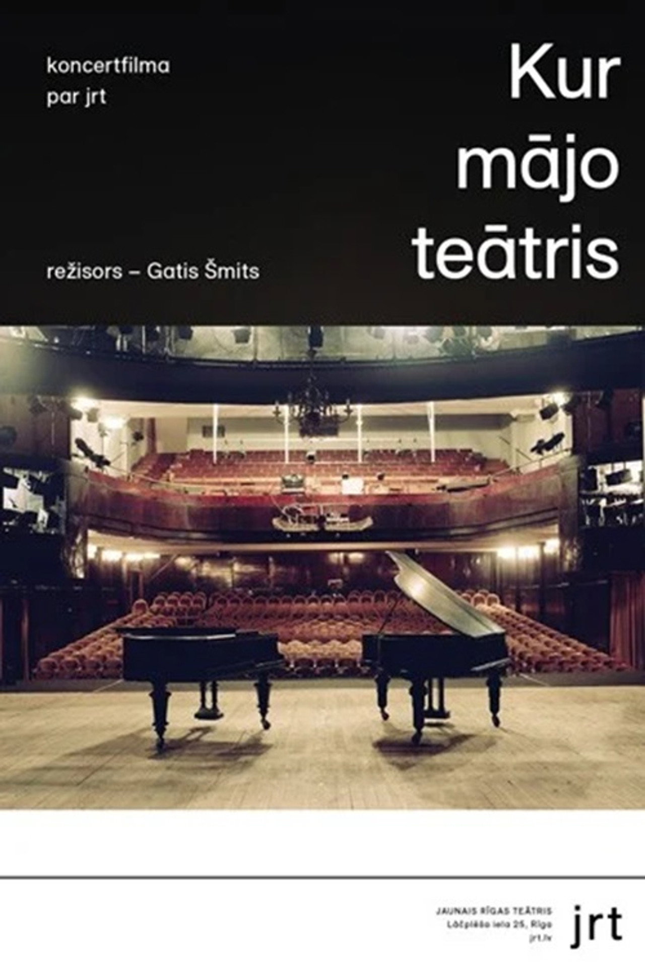 Kur mājo teātris filmaffisch