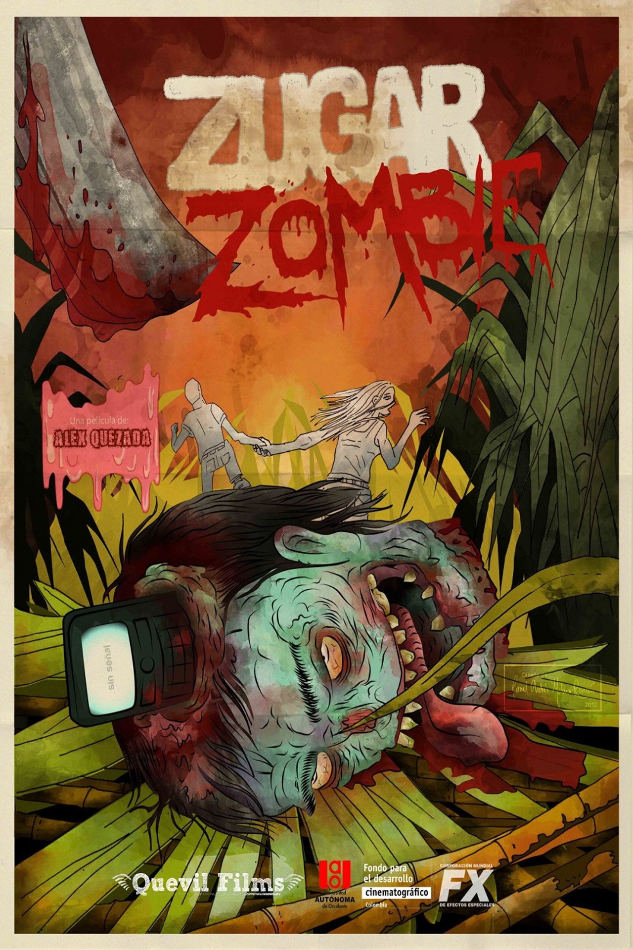 Zugar Zombie filmaffisch