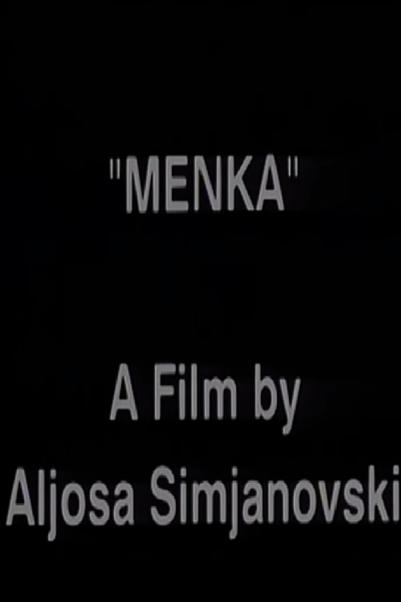 Менка filmaffisch