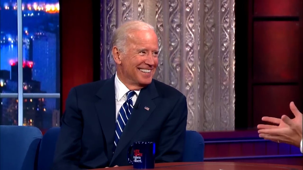 The Late Show with Stephen Colbert - Season 1 Episode 3 : Vice President Joe Biden, Travis Kalanick, Toby Keith
