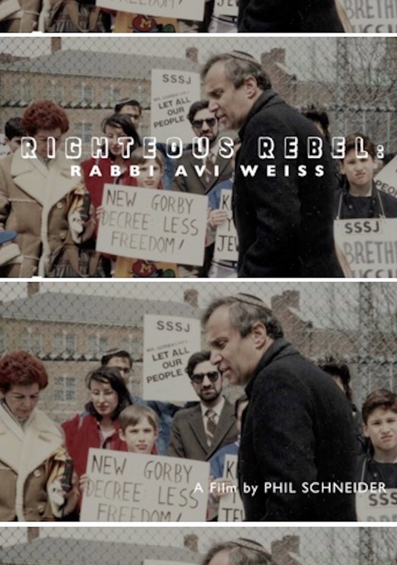 Righteous Rebel: Rabbi Avi Weiss filmaffisch