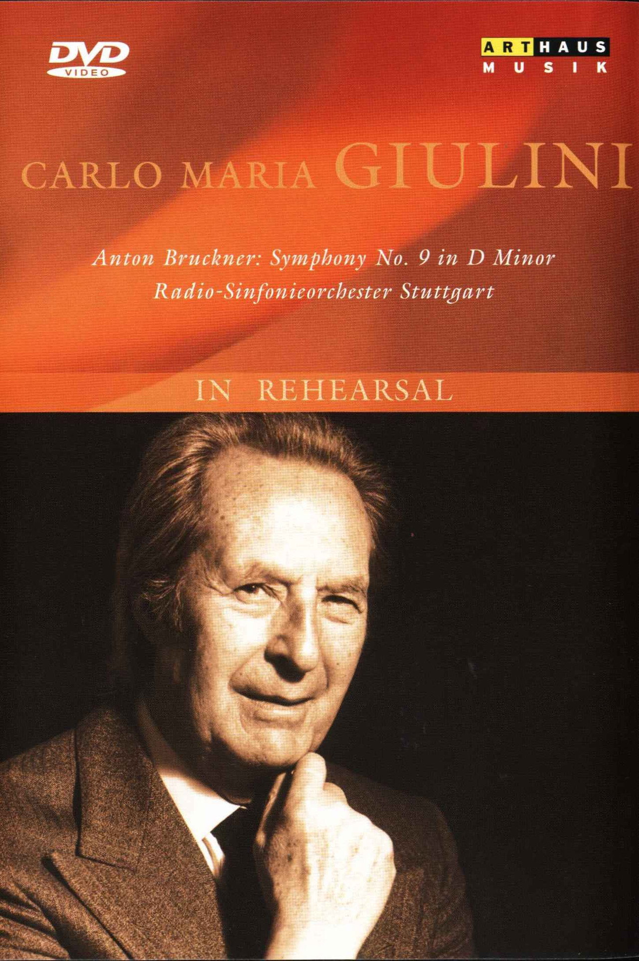 Carlo Maria Giulini in Rehearsal: Bruckner Symphony No. 9 Backdrop