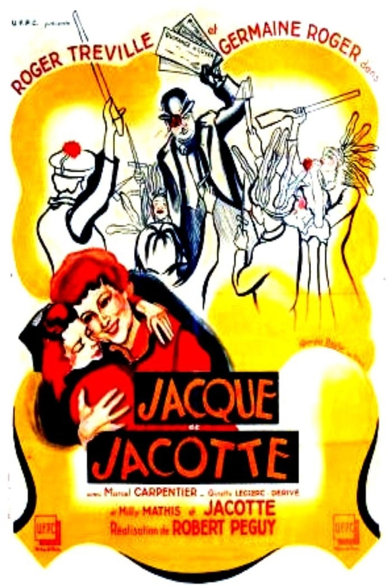 Jacques et Jacotte Backdrop