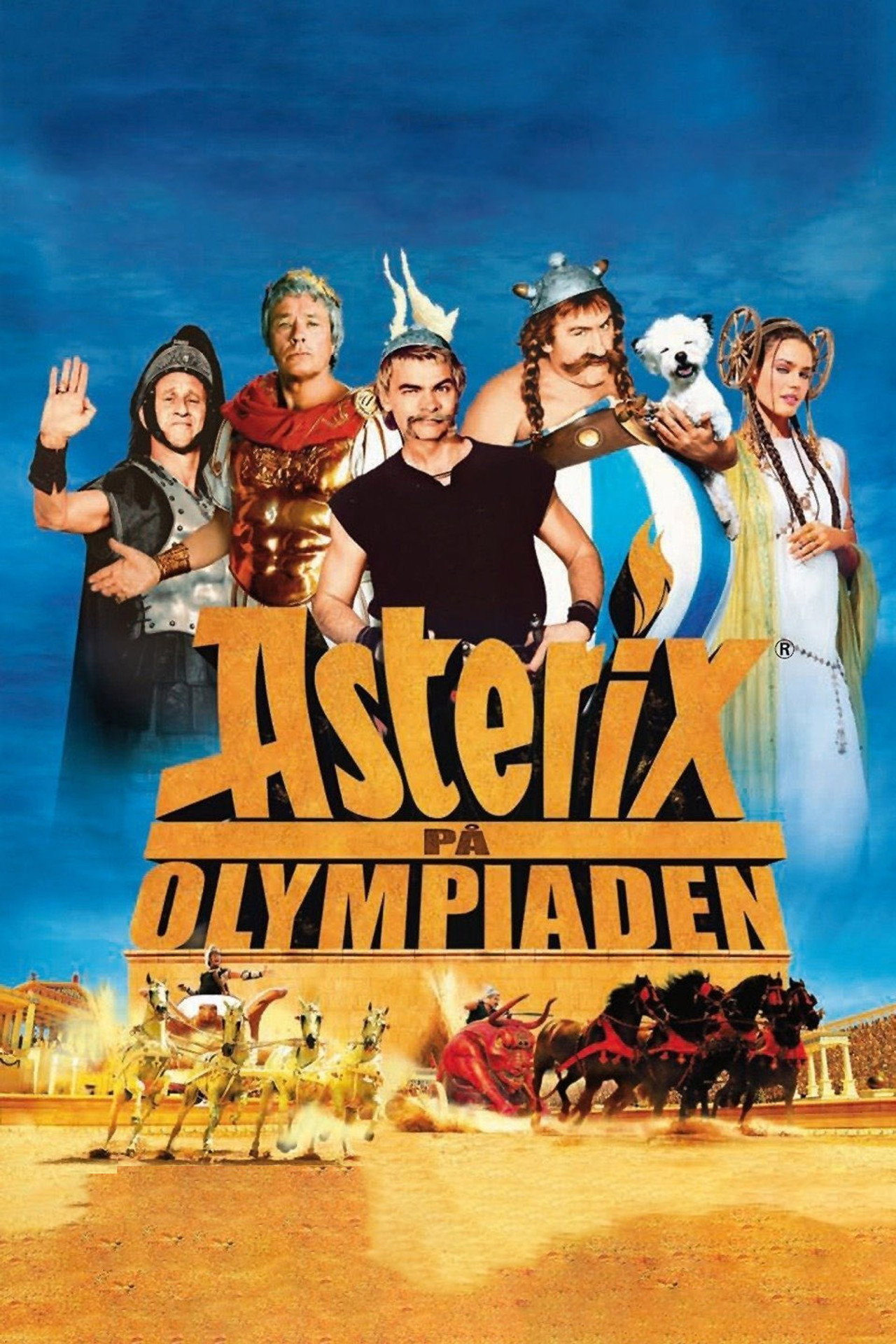 Asterix på olympiaden filmaffisch