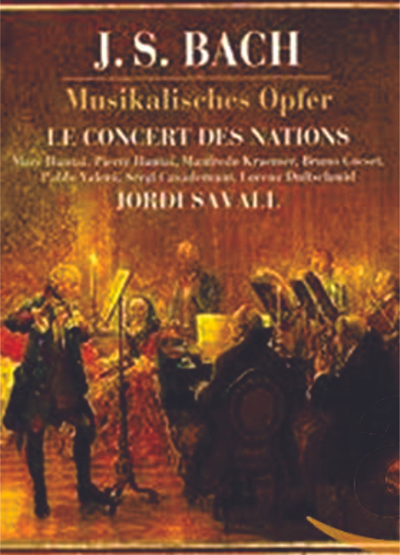 Bach BWV 1079 Musical Offering Jordi Savall Concert des Nations Backdrop