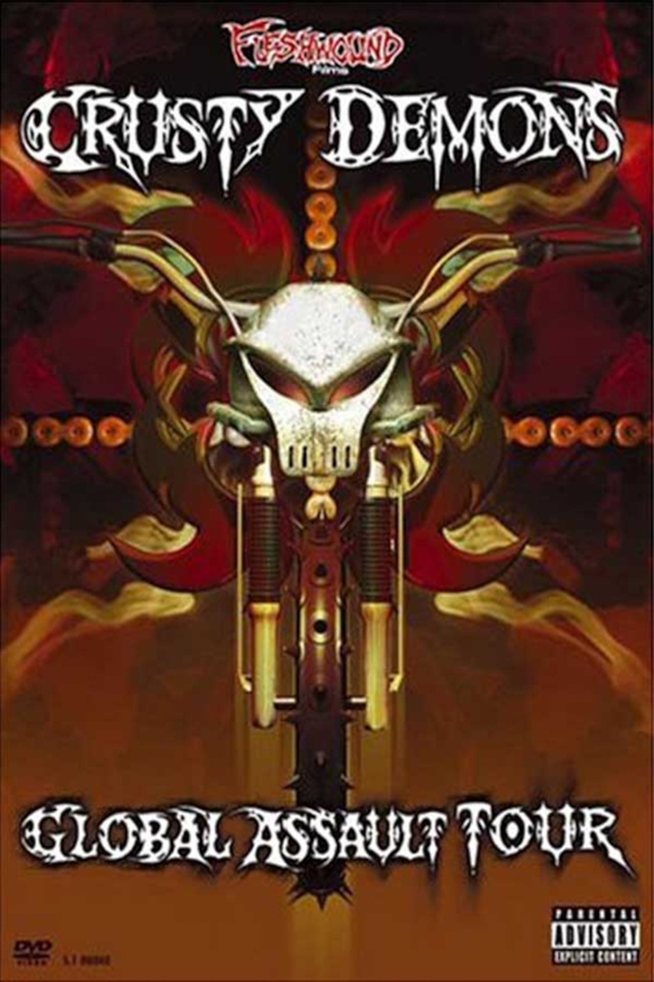 Demonët e Krustës të Dajës Turi Global të Sulmit backdrop