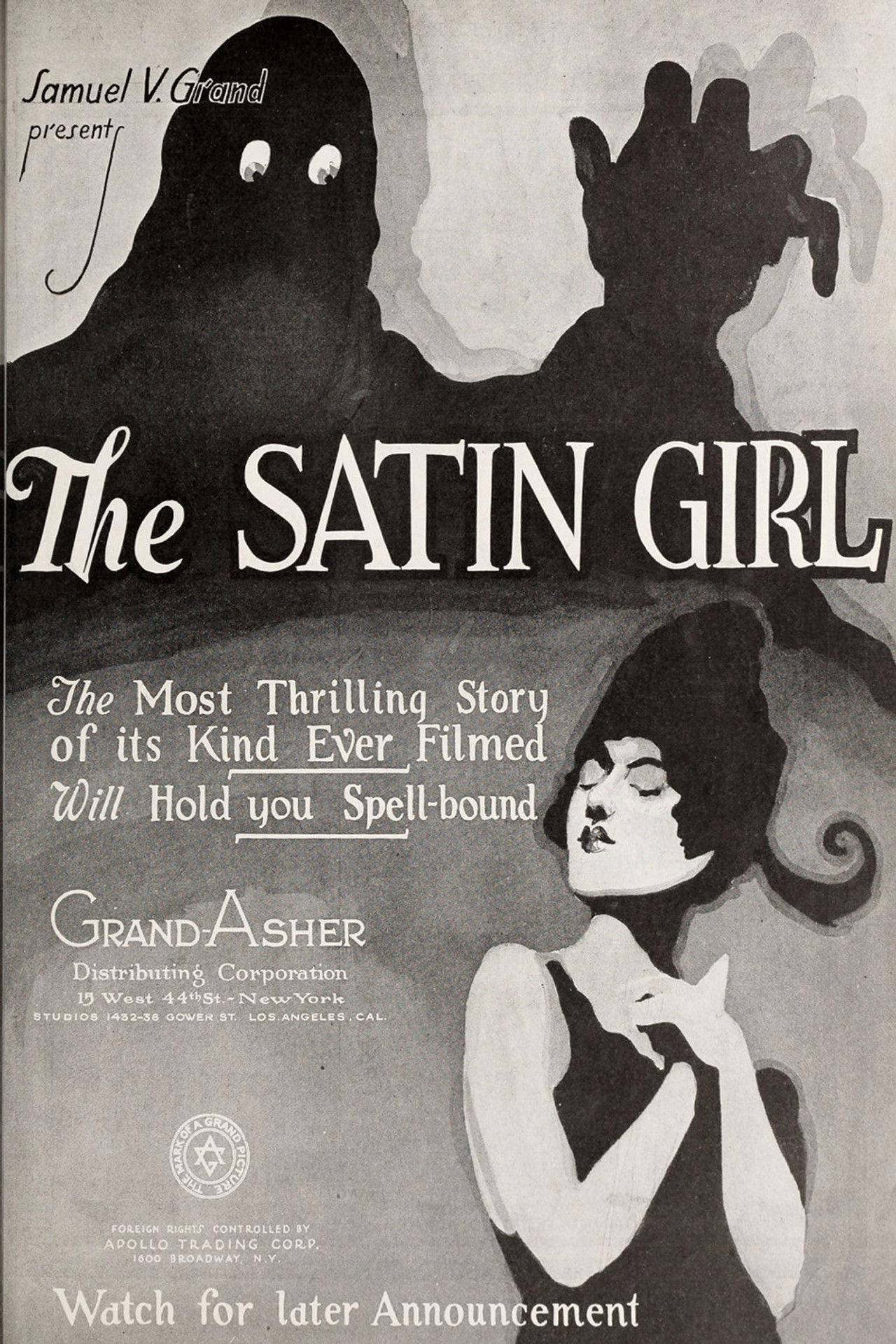 The Satin Girl poster