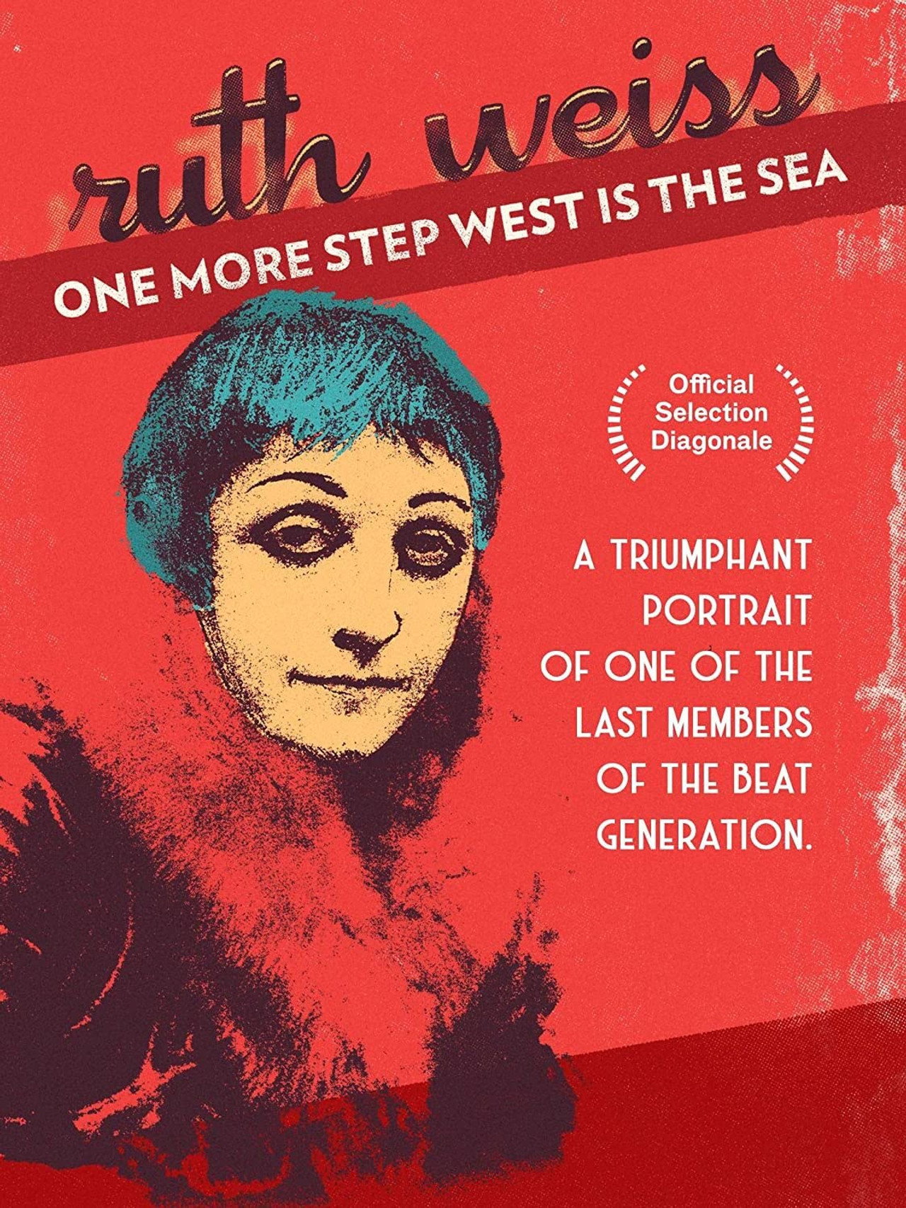 One More Step West Is The Sea: ruth weiss Backdrop
