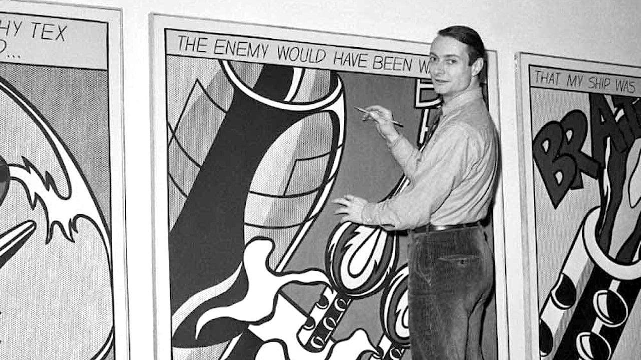 Scen från Roy Lichtenstein