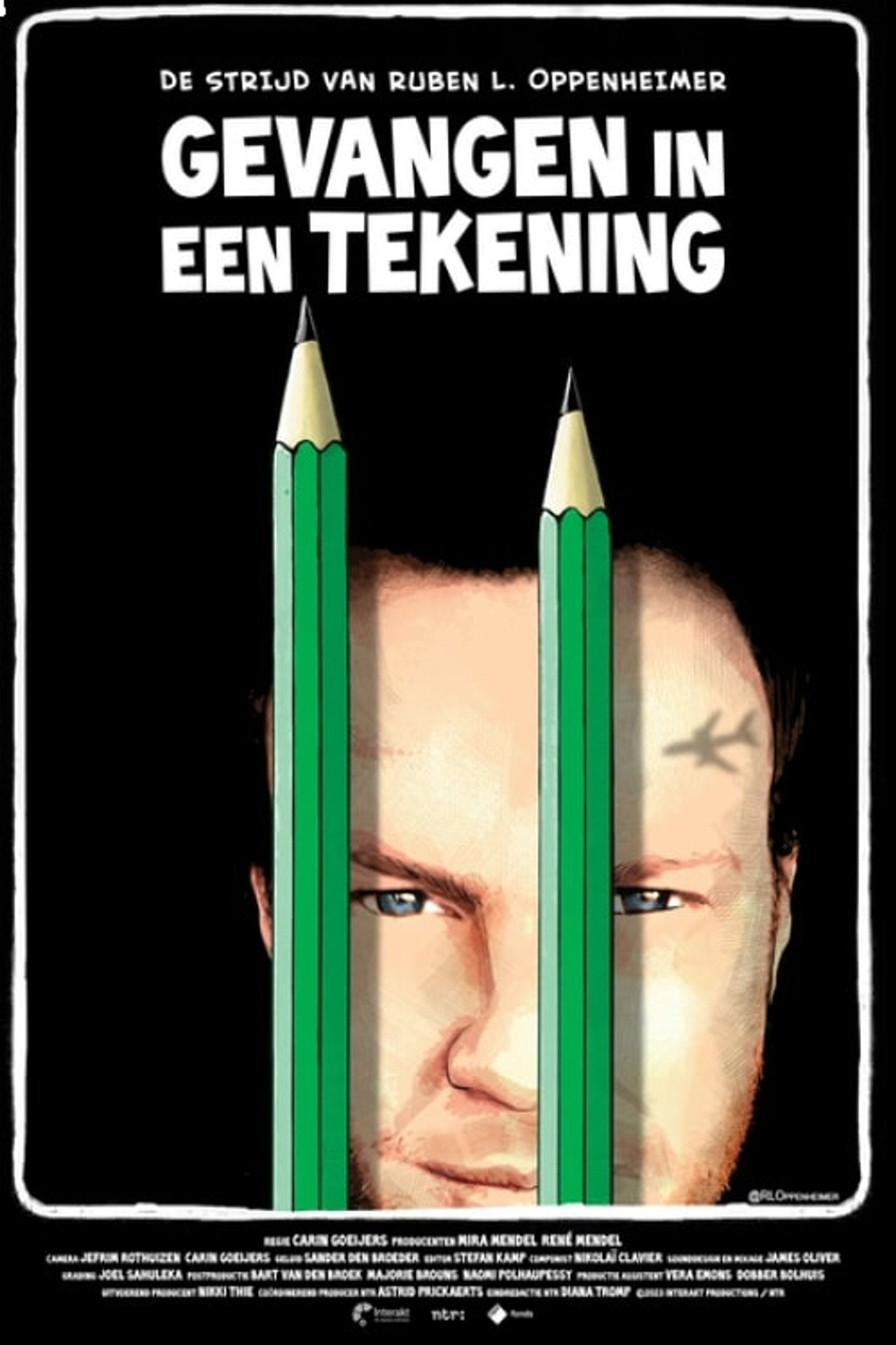 Gevangen in een Tekening filmaffisch