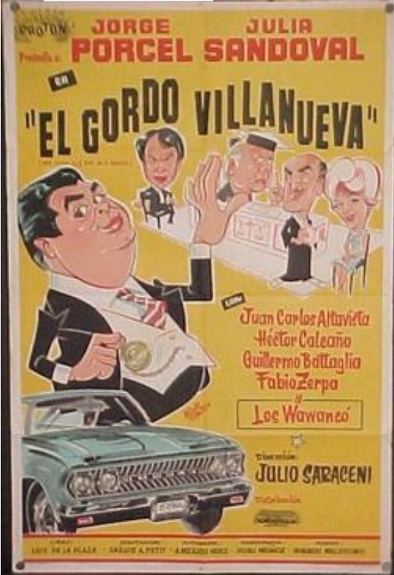 مشاهدة فيلم El gordo Villanueva مترجم بدون اعلانات - بوستر