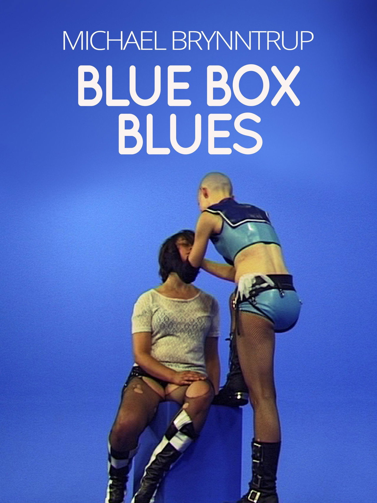 Blue Box Blues (Staging a Photo Shoot) Backdrop