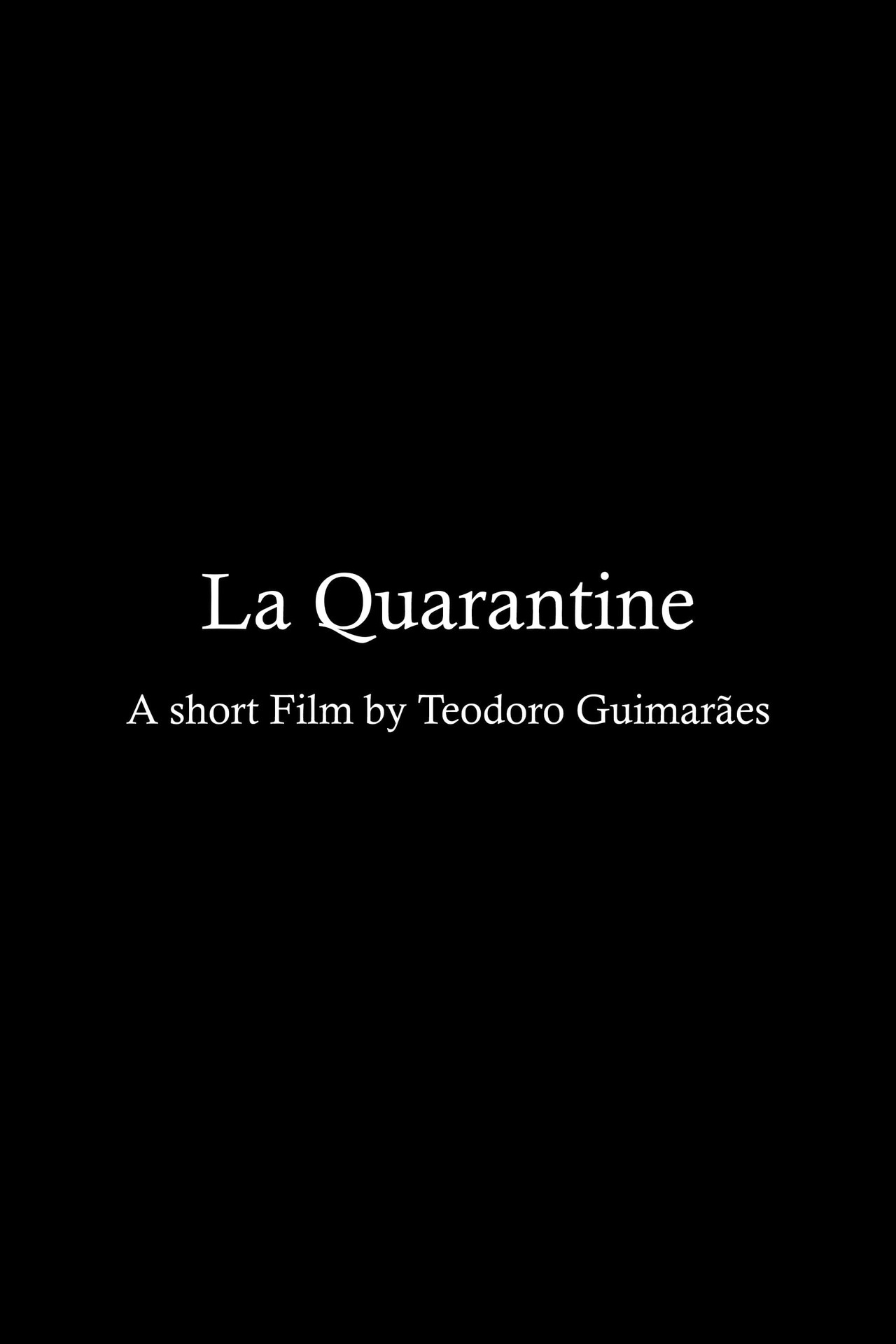 La Quarantaine poster