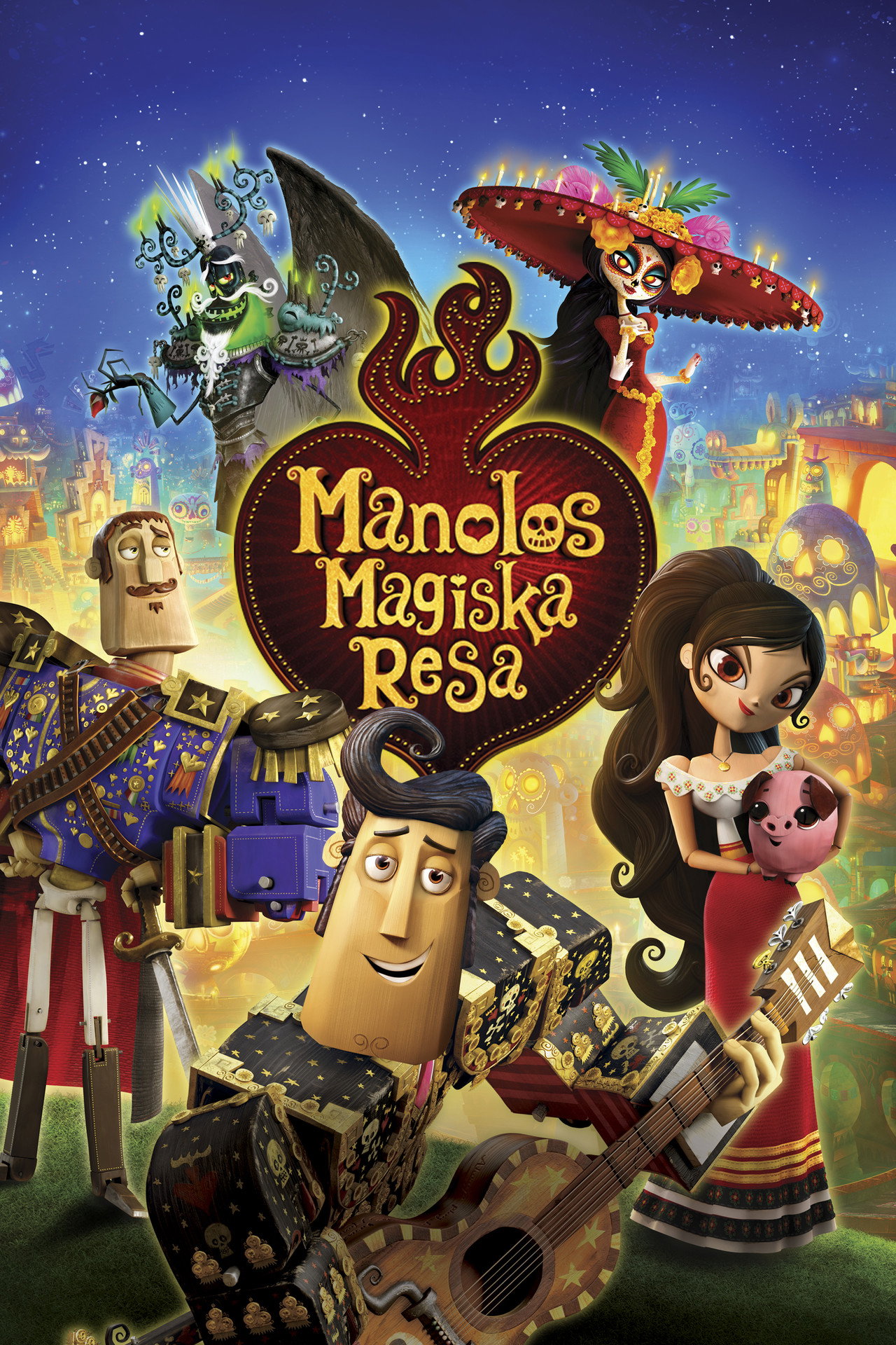 Manolos magiska resa filmaffisch