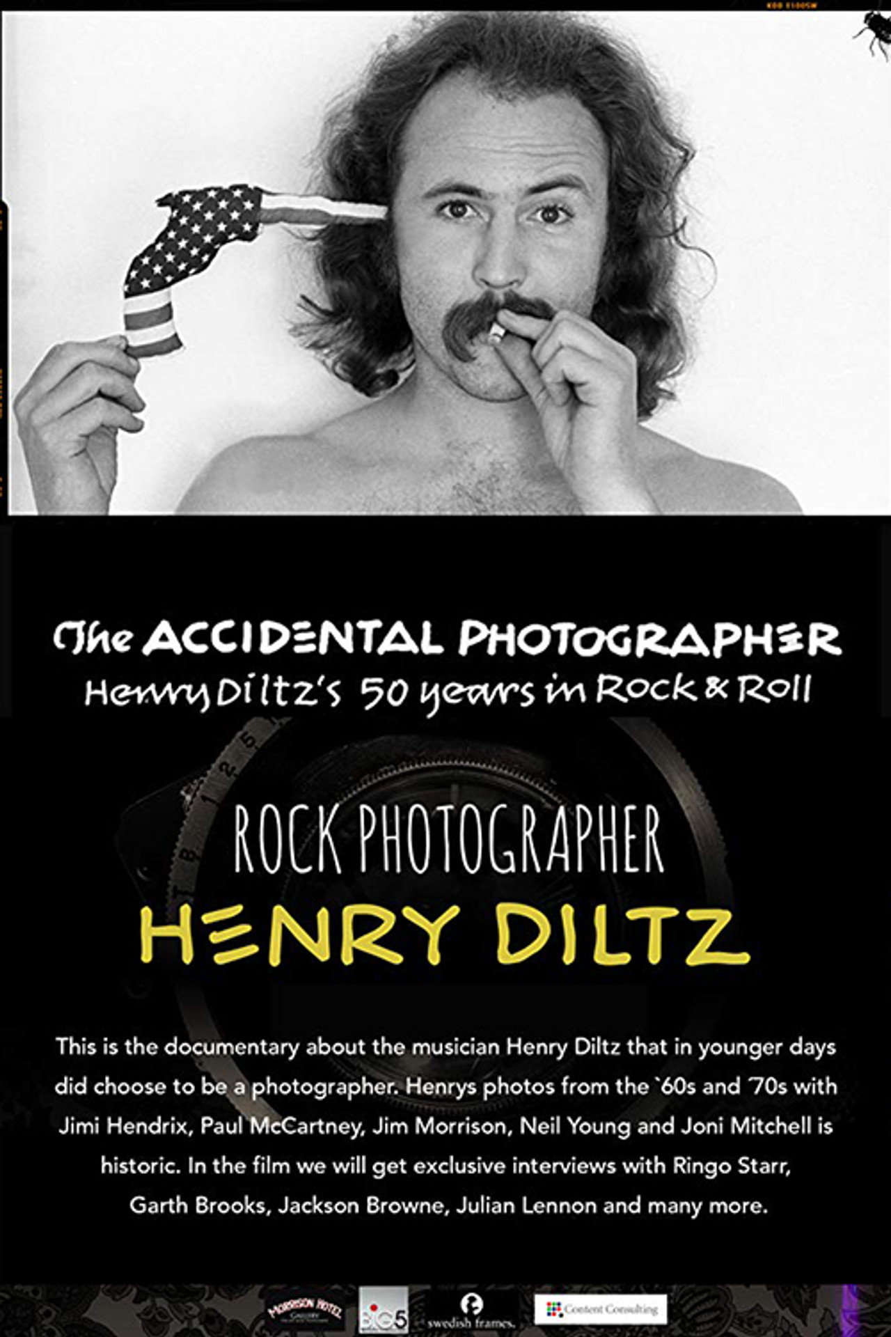 The Accidental Photographer-Henry Diltz Backdrop