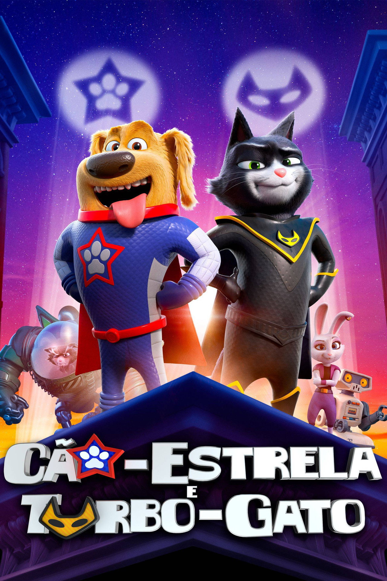 Pôster de Cão-Estrela E Turbo-Gato