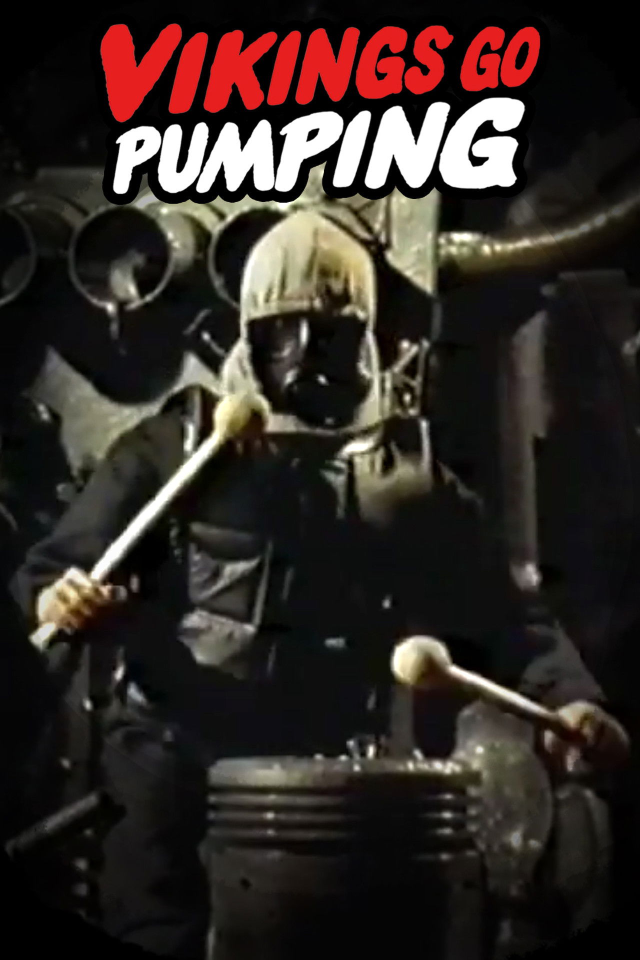 Vikings Go Pumping Backdrop