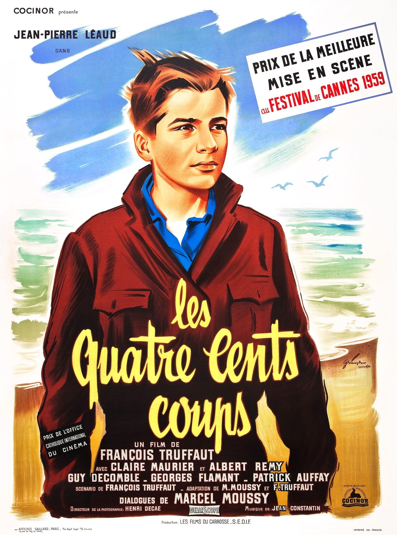 Les Quatre Cents Coups poster