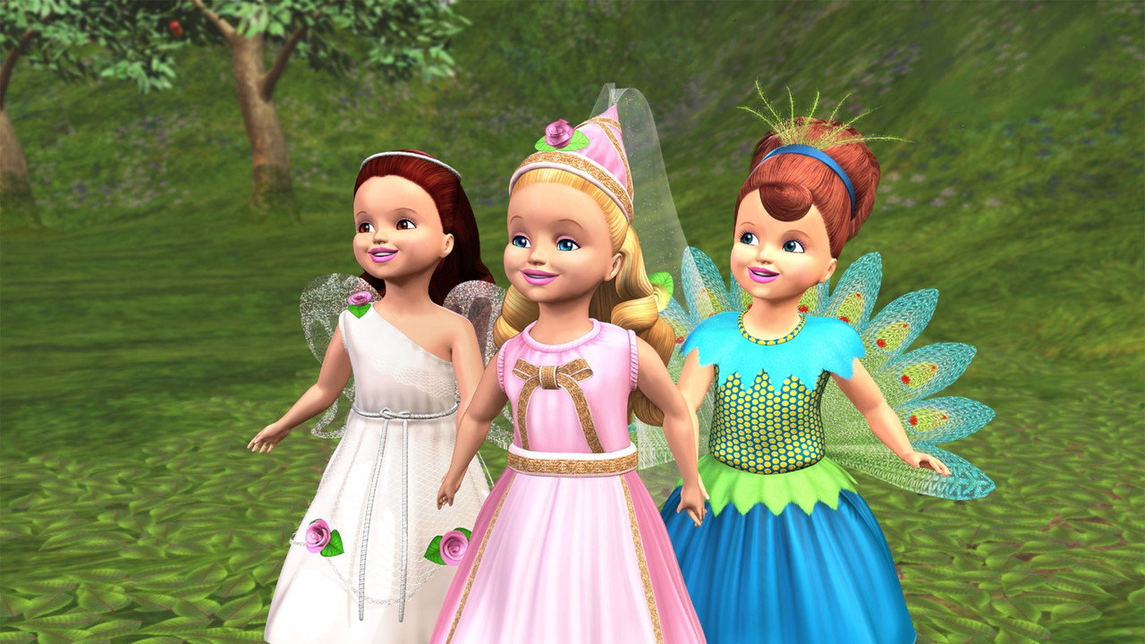 Barbie as Rapunzel background 56