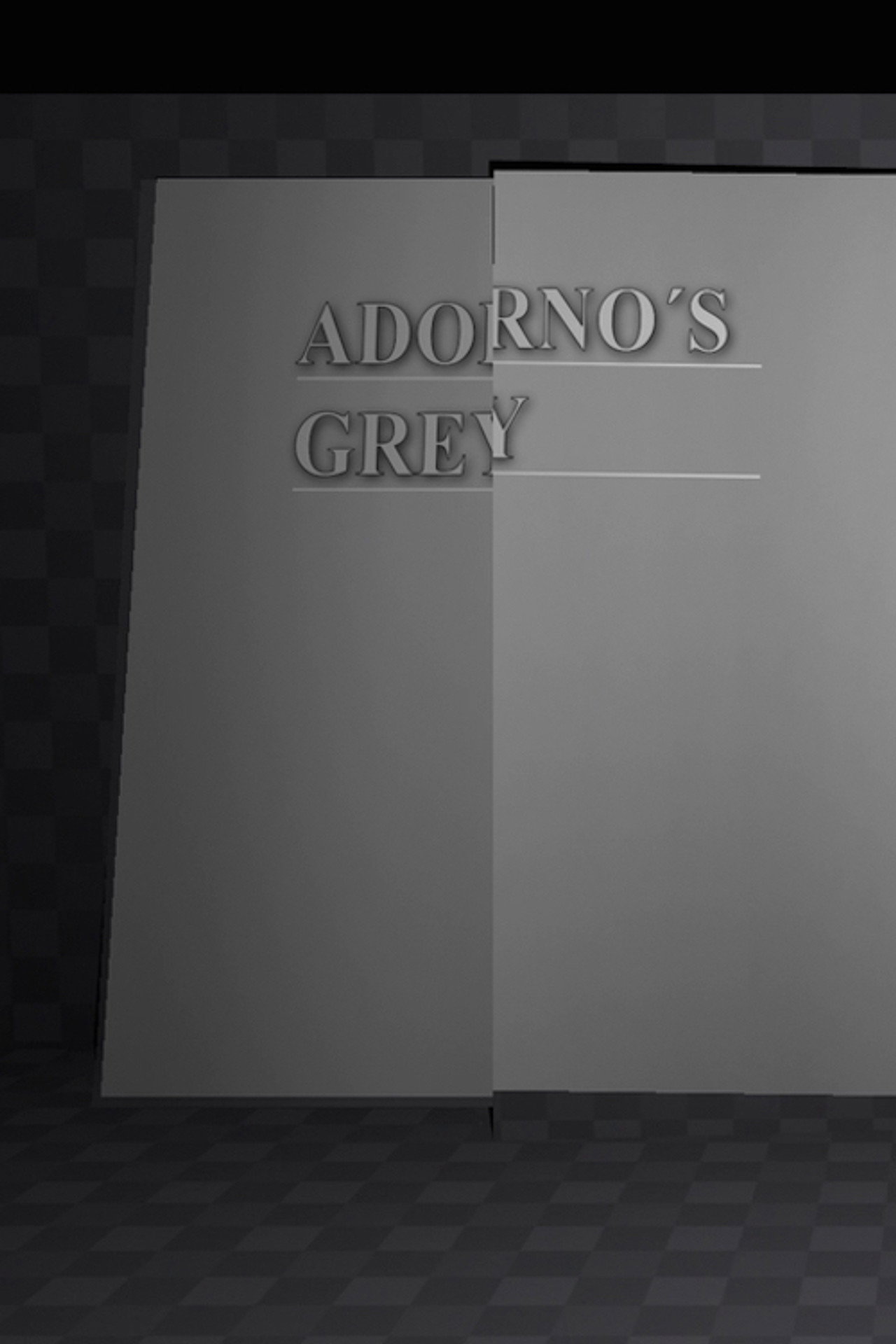 Adorno's Grey filmaffisch