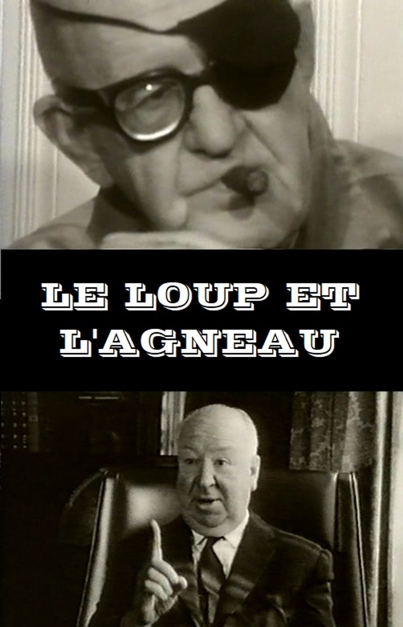 Le loup et l'agneau - Ford et Hitchcock filmaffisch