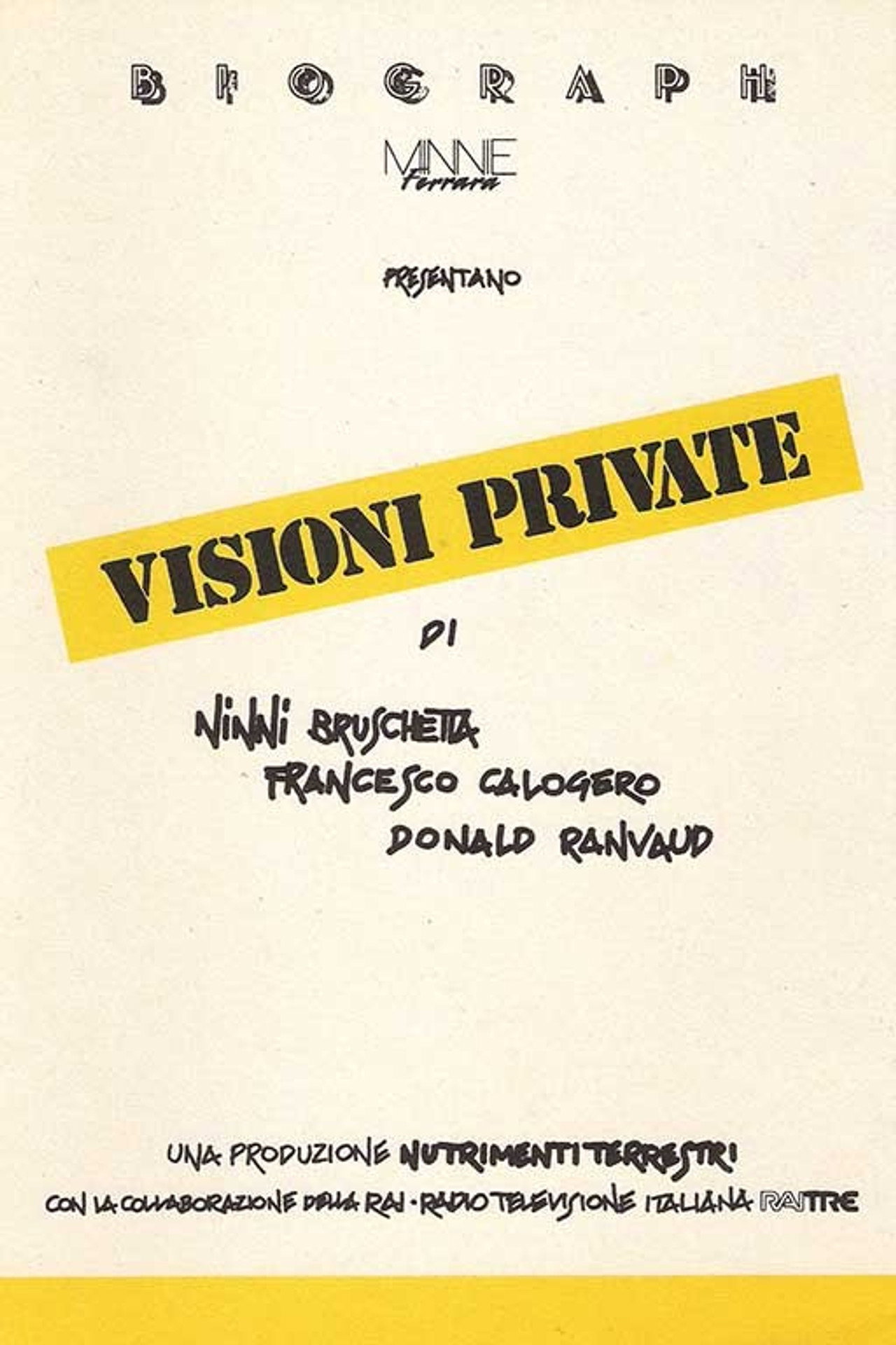 Visioni private