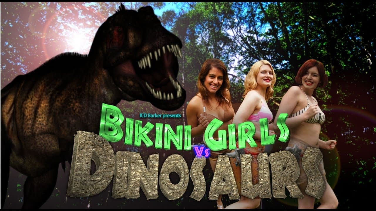Scen från Bikini Girls v Dinosaurs