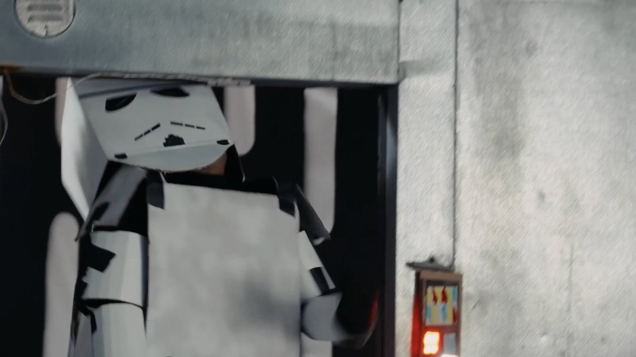 Cardboard Star Wars: A New Hope still 8