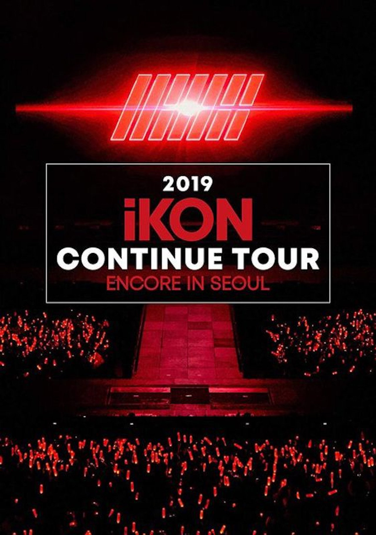 2019 iKON CONTINUE TOUR ENCORE IN SEOUL Backdrop