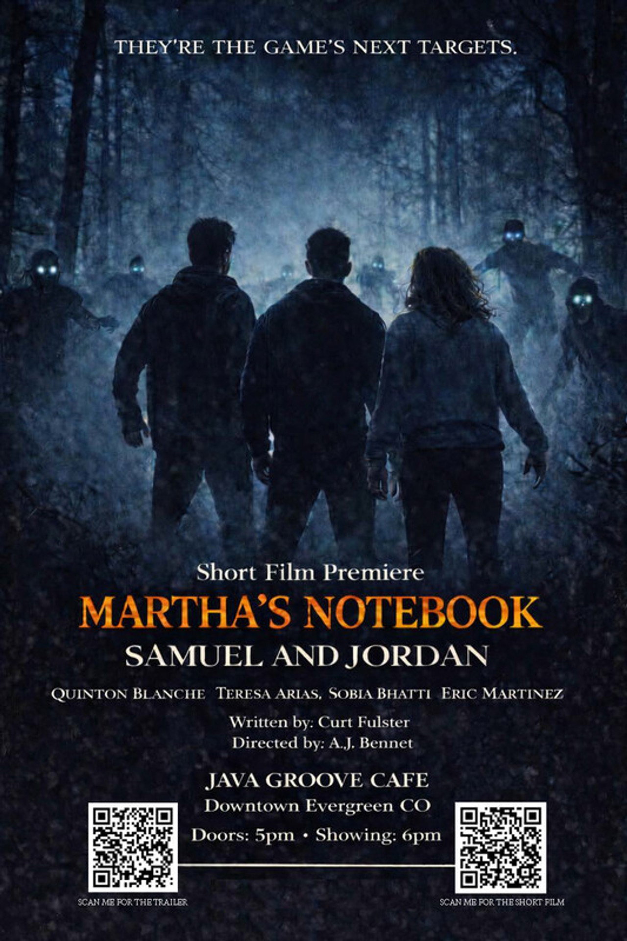 Martha's Notebook: Samuel & Jordan filmaffisch