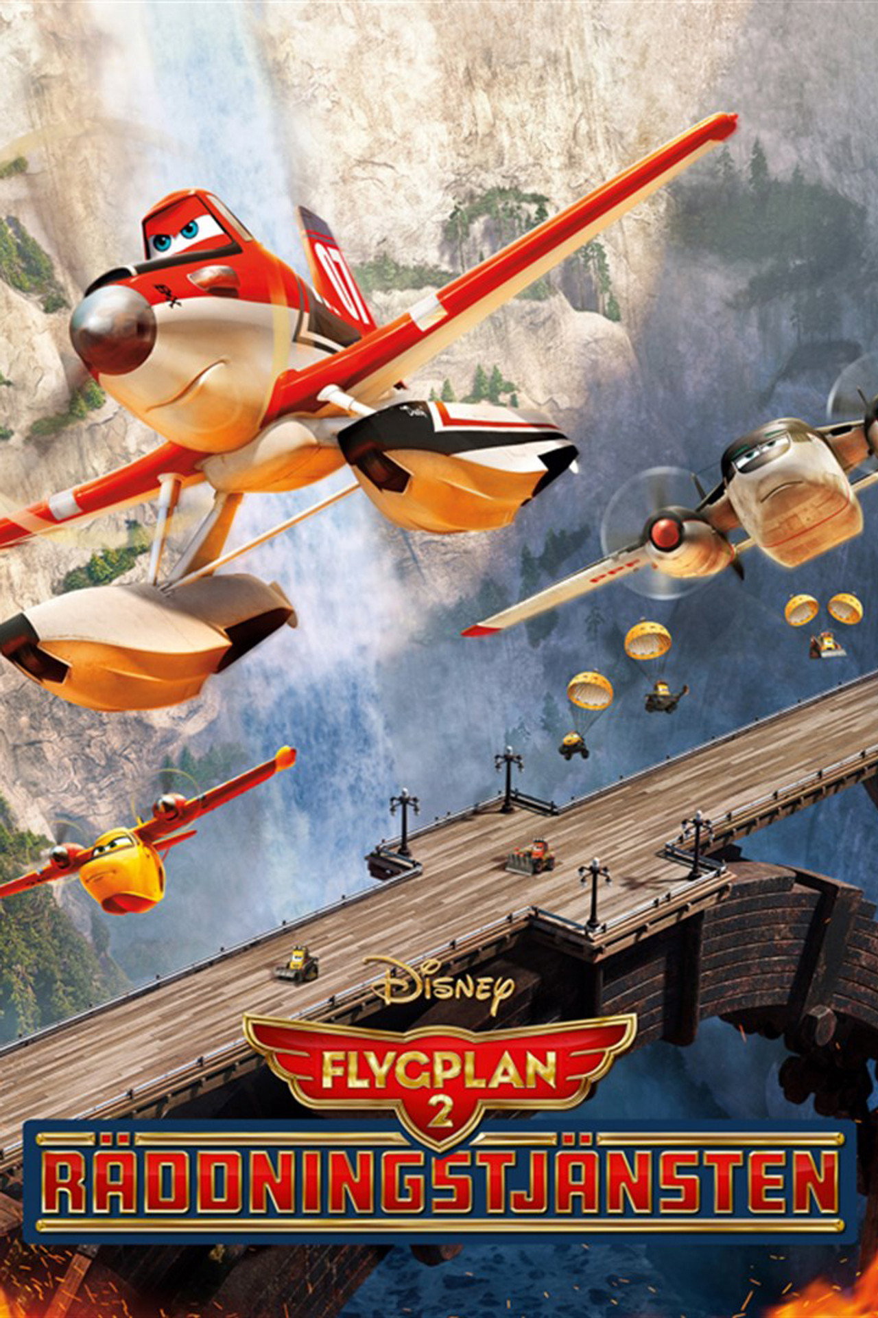 Flygplan 2 - Räddningstjänsten filmaffisch
