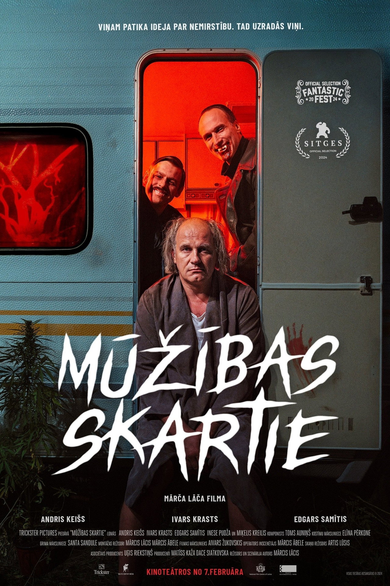 Mūžības skartie filmaffisch