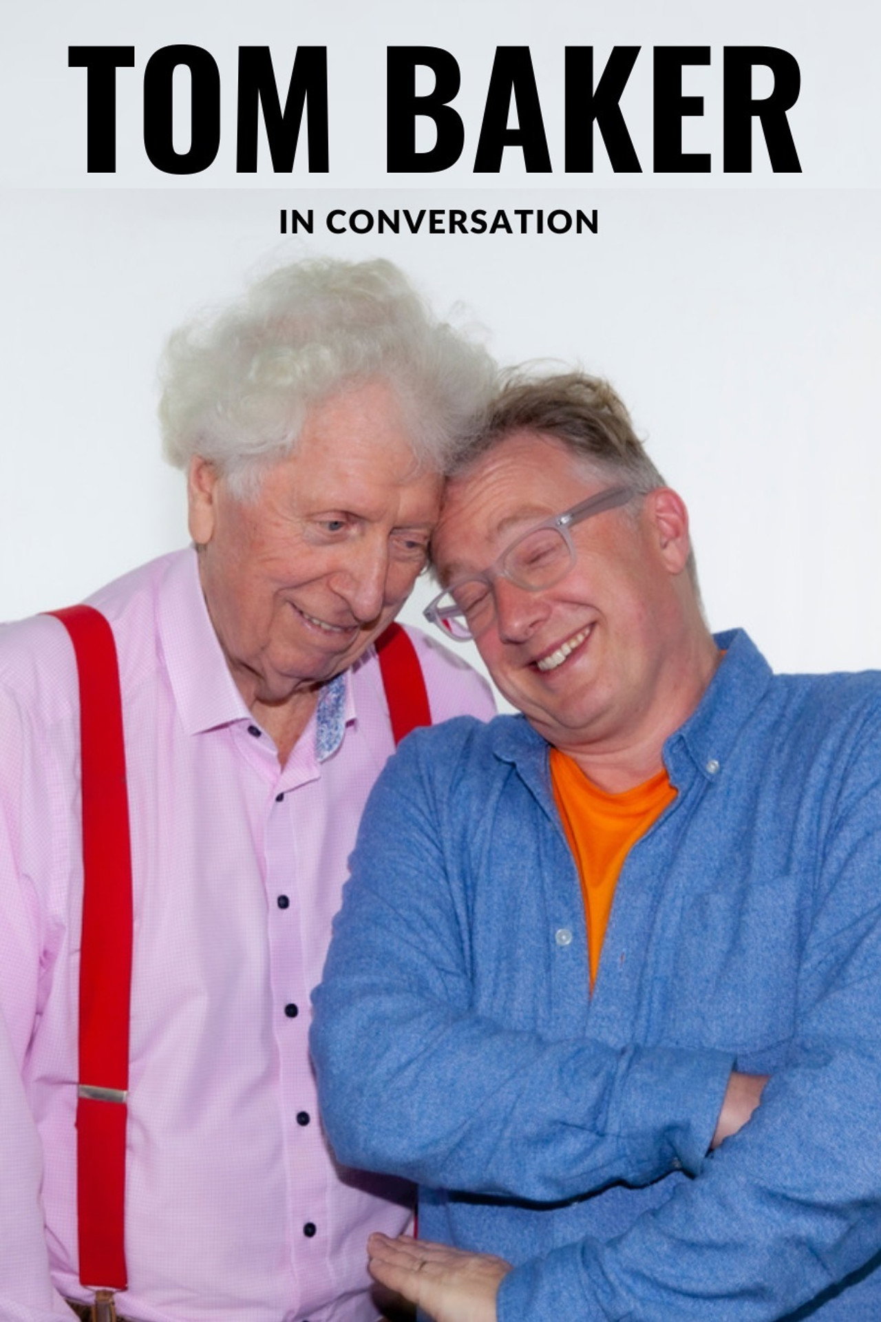 Tom Baker in Conversation Backdrop