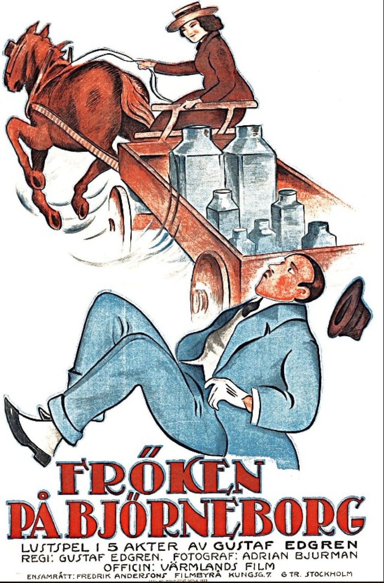 Fröken på Björneborg filmaffisch