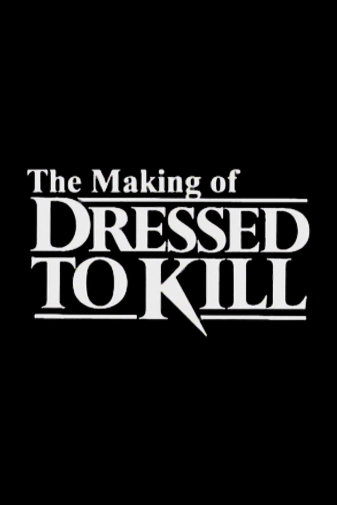 The Making of 'Dressed to Kill' Backdrop