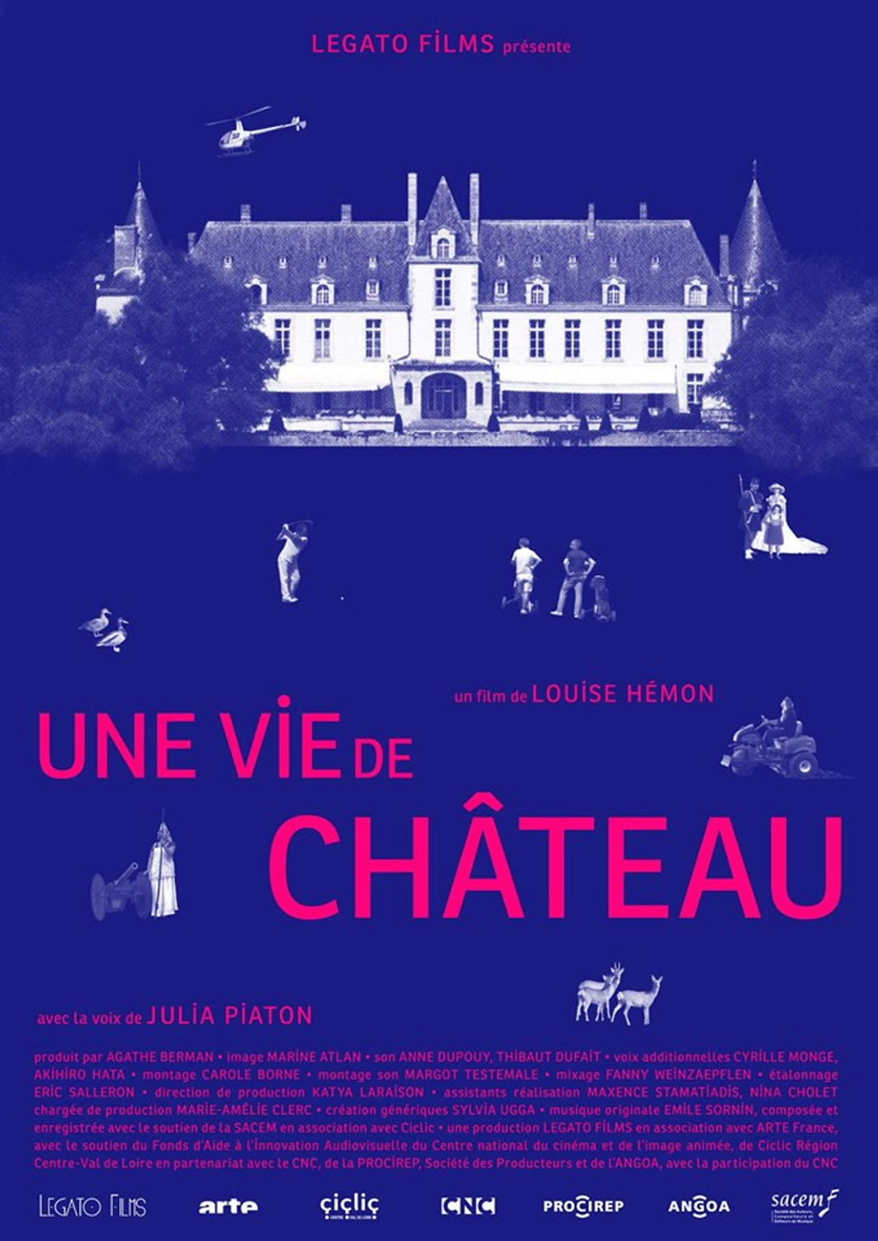 Une vie de château filmaffisch
