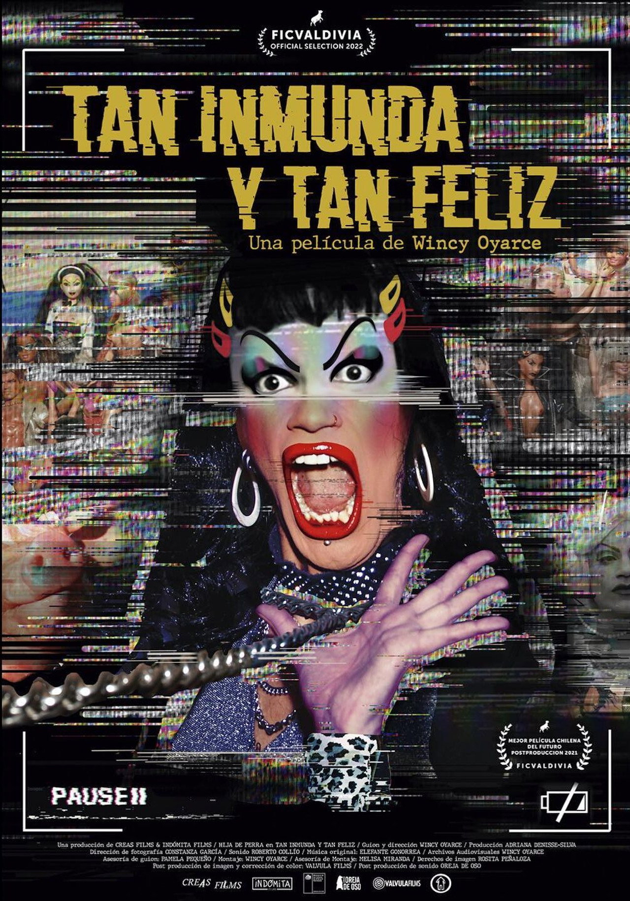 Tan inmunda y tan feliz filmaffisch