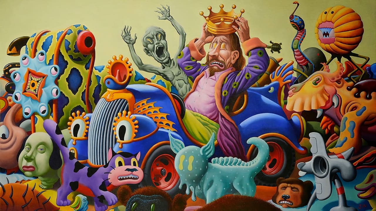 The Illumination of Jim Woodring background