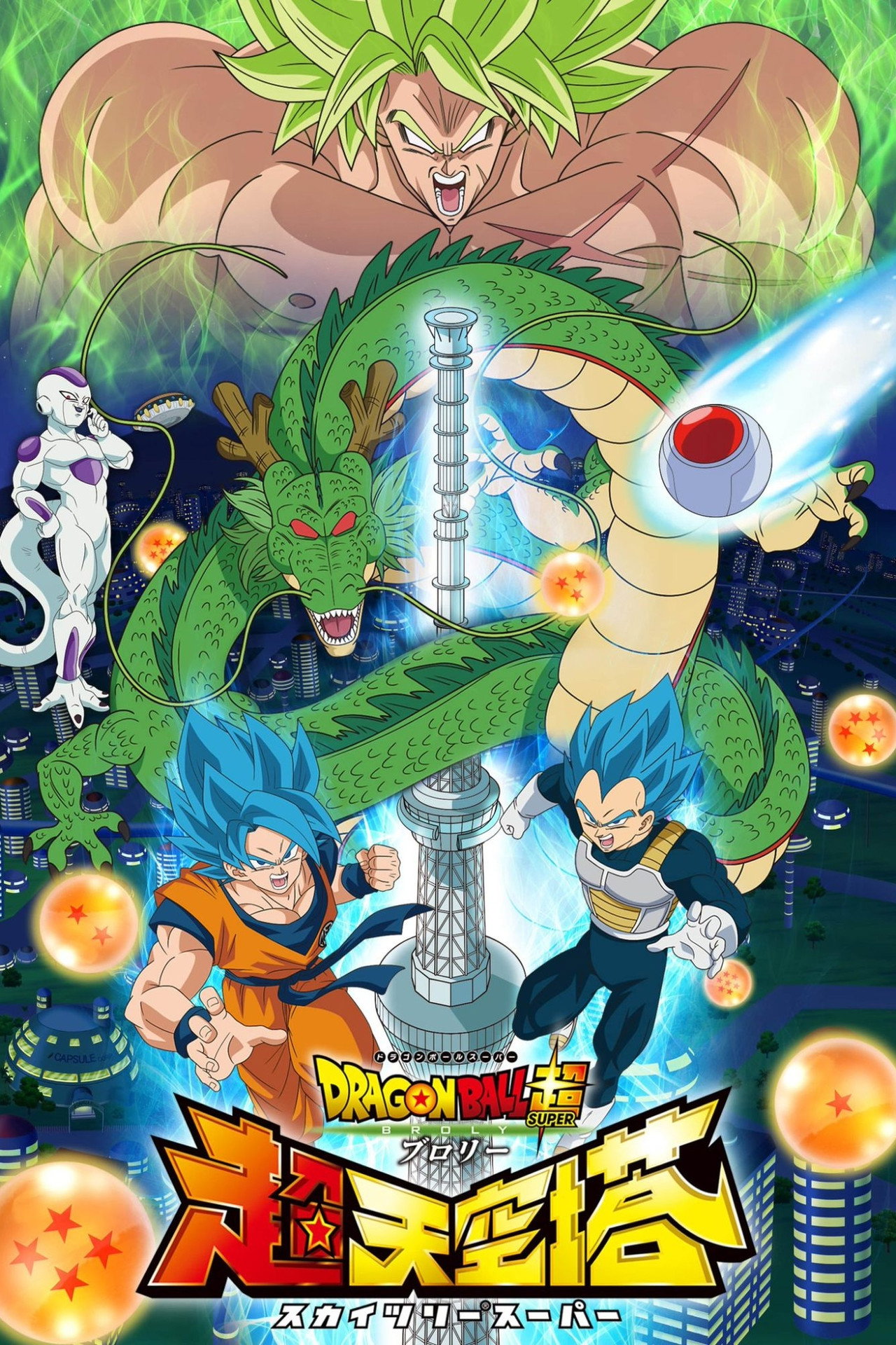 Dragon Ball Super: Broly - Skytree Super Backdrop