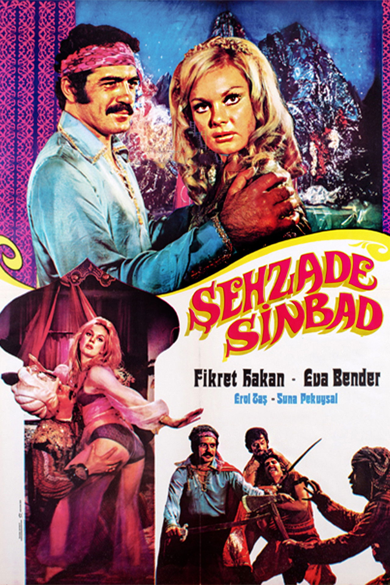 Şehzade Sinbad Kaf Dağında Backdrop