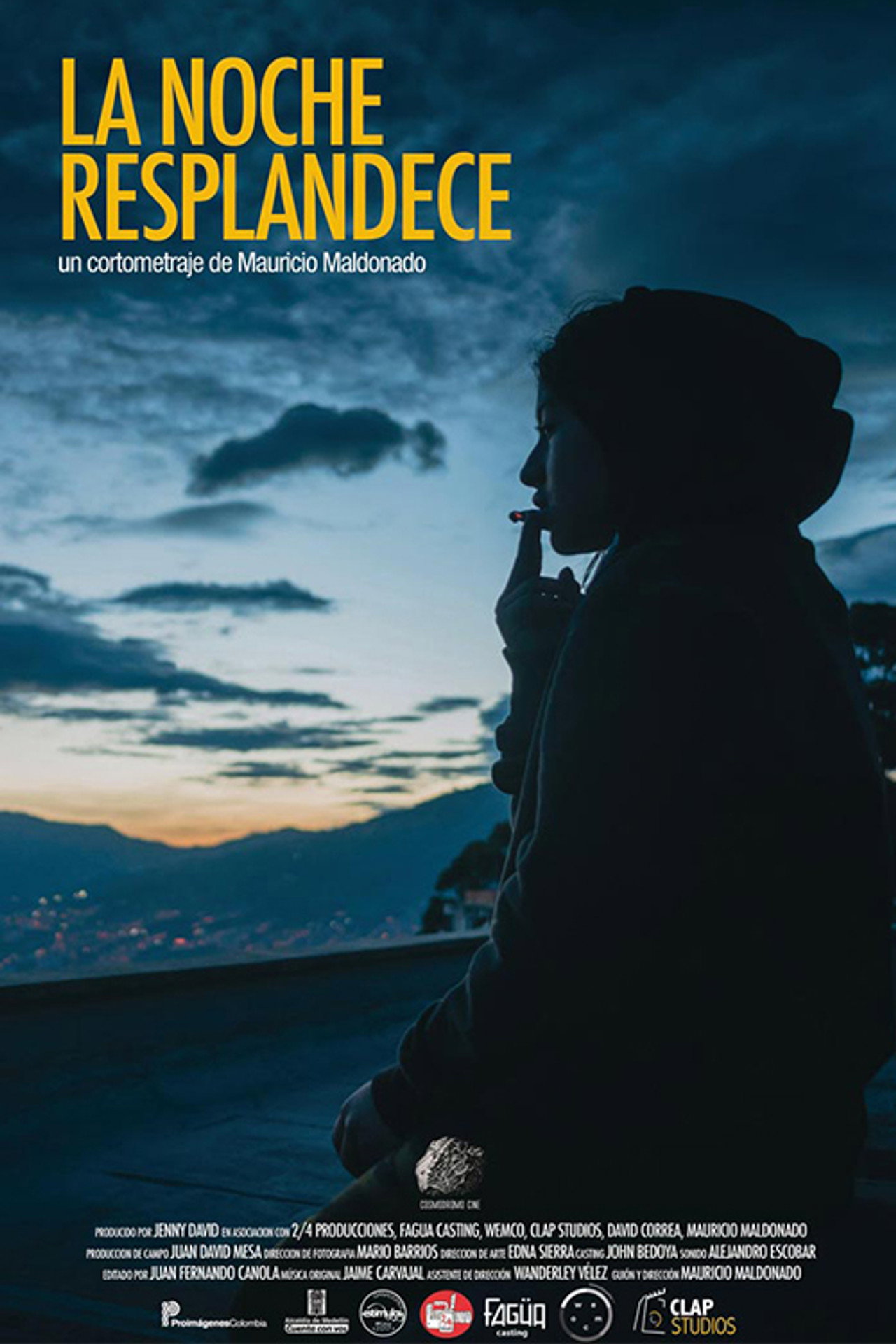 La noche resplandece filmaffisch