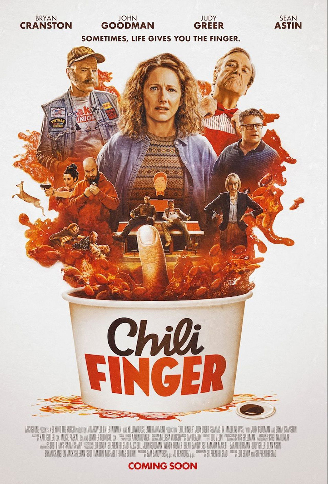 Chili Finger Backdrop