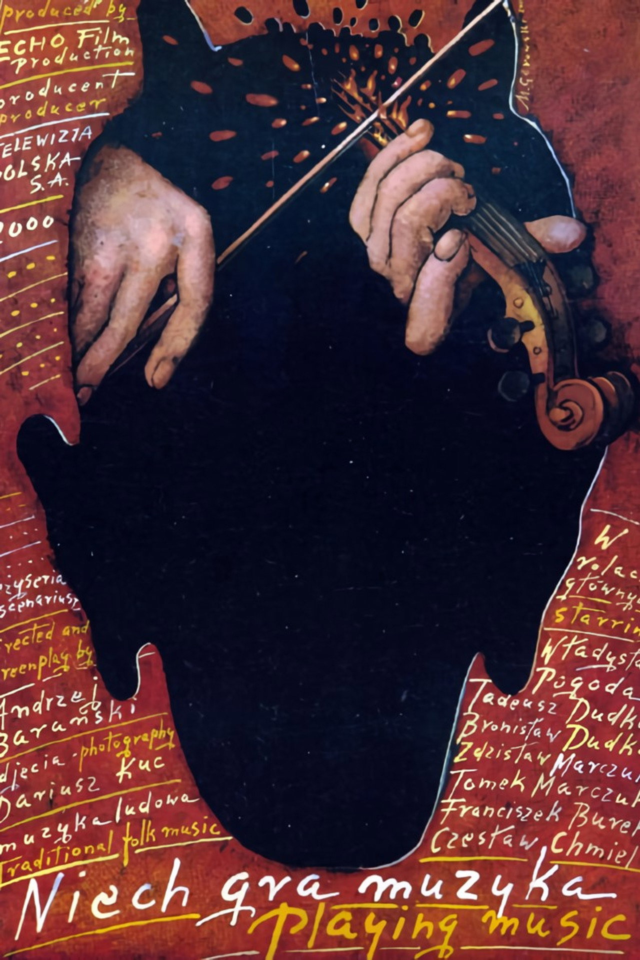 Playing Music Backdrop